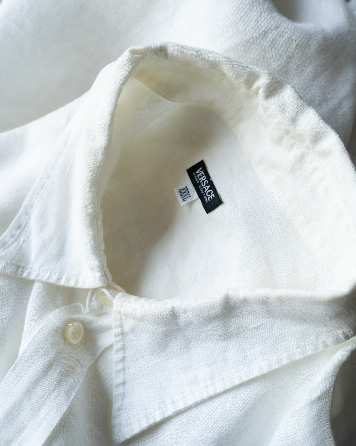 versace linen short sleeve shirts