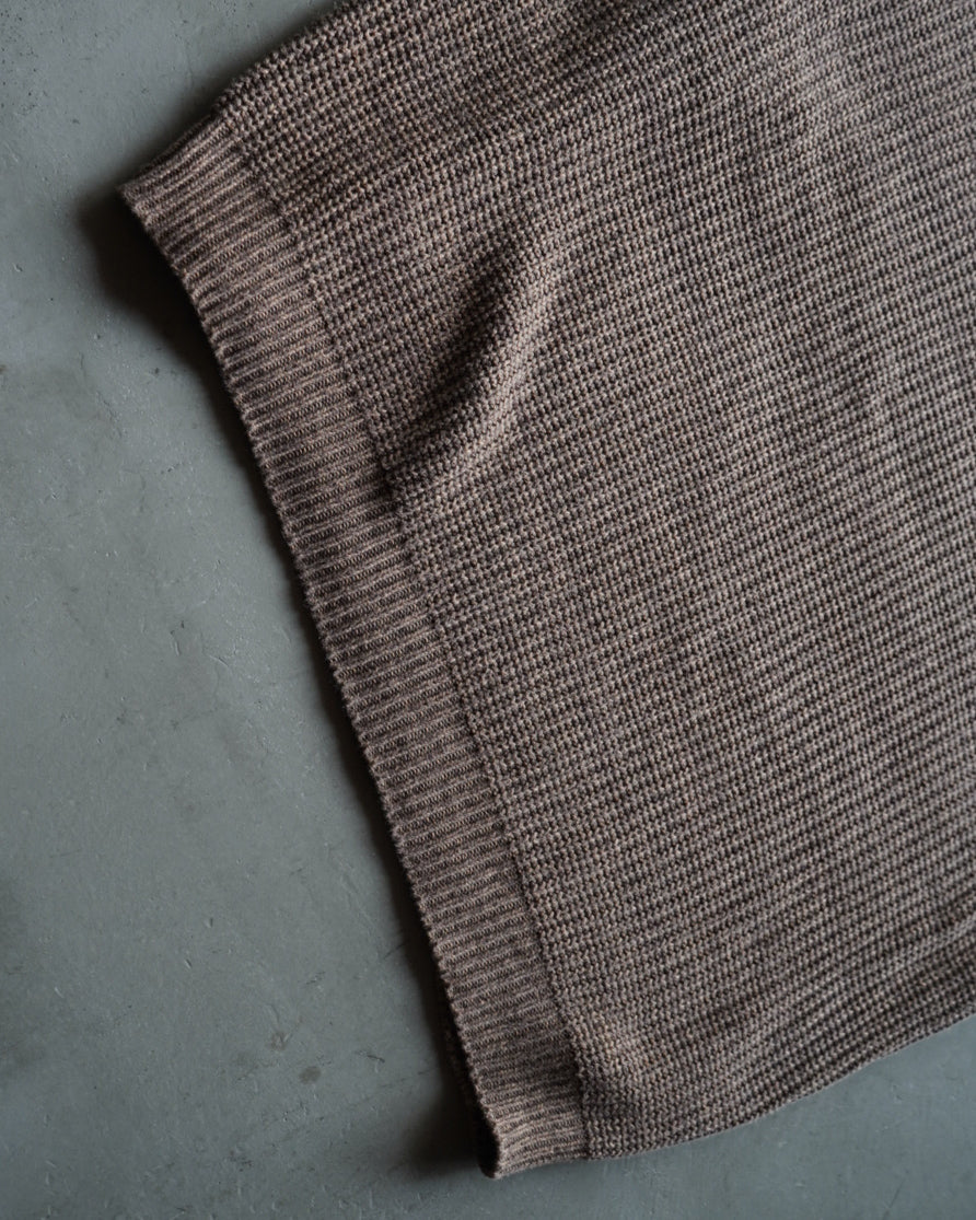 90s club room cotton v neck knit  sweater