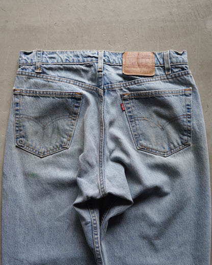 90s Levi's 550 denim pants made in USA