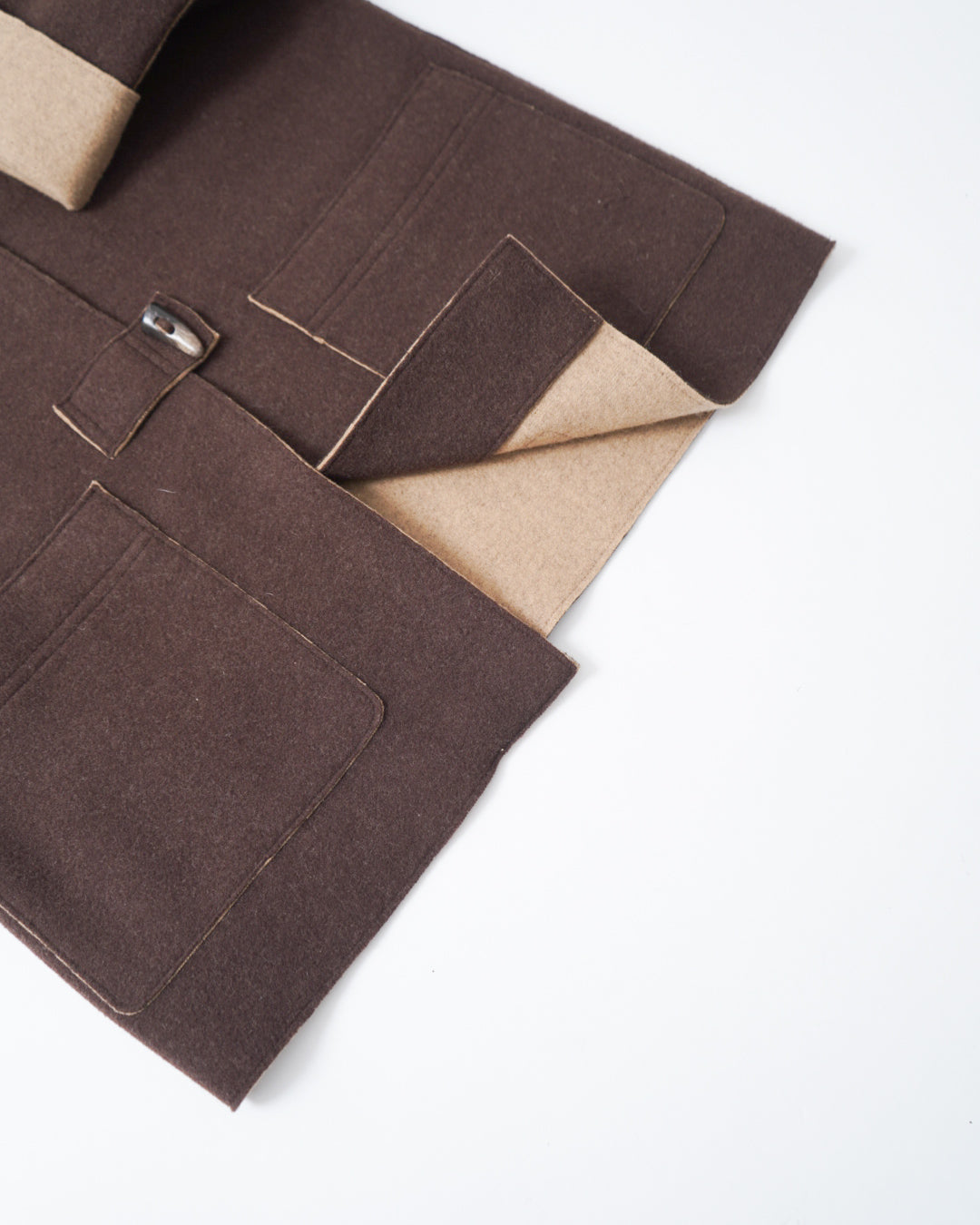 Ralph Lauren wool hooded toggle design jacket