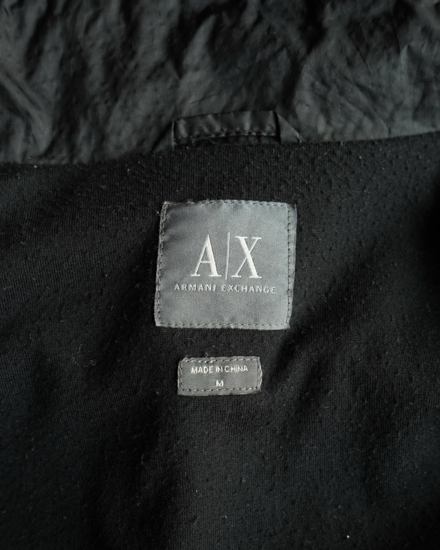 A|X ARMANI EXCHANGE nylon full zip blouson jacket