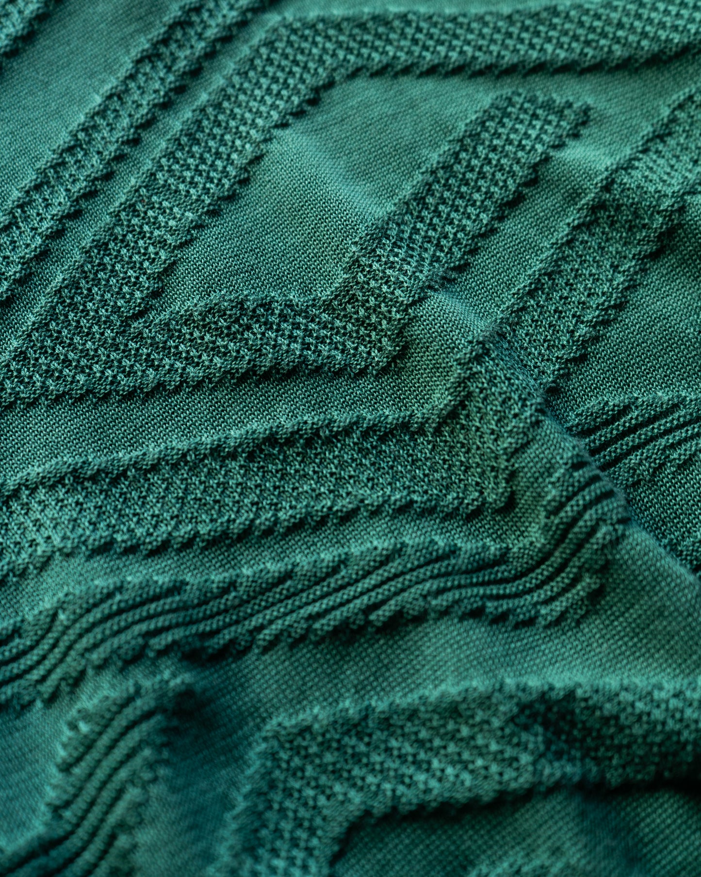 Yves Saint Laurent Linen Acrylic V neck knit