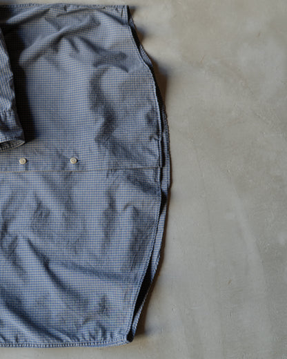 Eddie Bauer Open collar cotton check shirts
