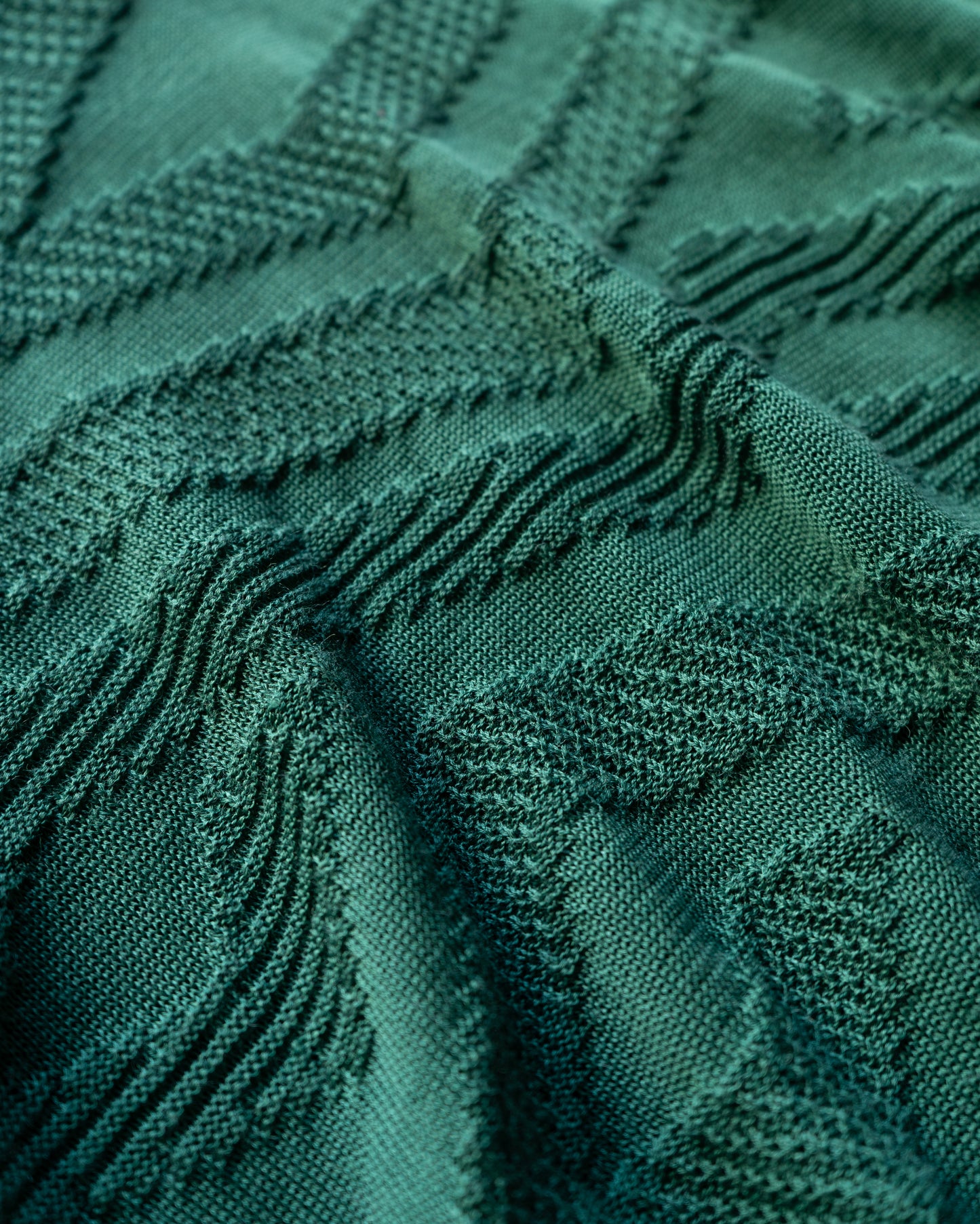 Yves Saint Laurent Linen Acrylic V neck knit