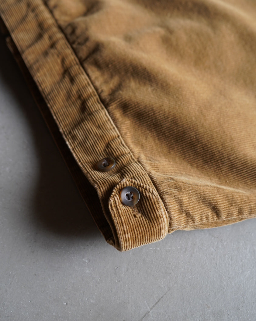 80s Corduroy padded jacket