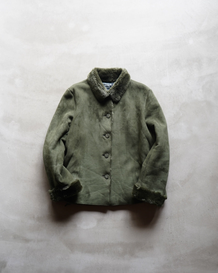 "ladies"COACO New York Faux Shearling fur Jacket