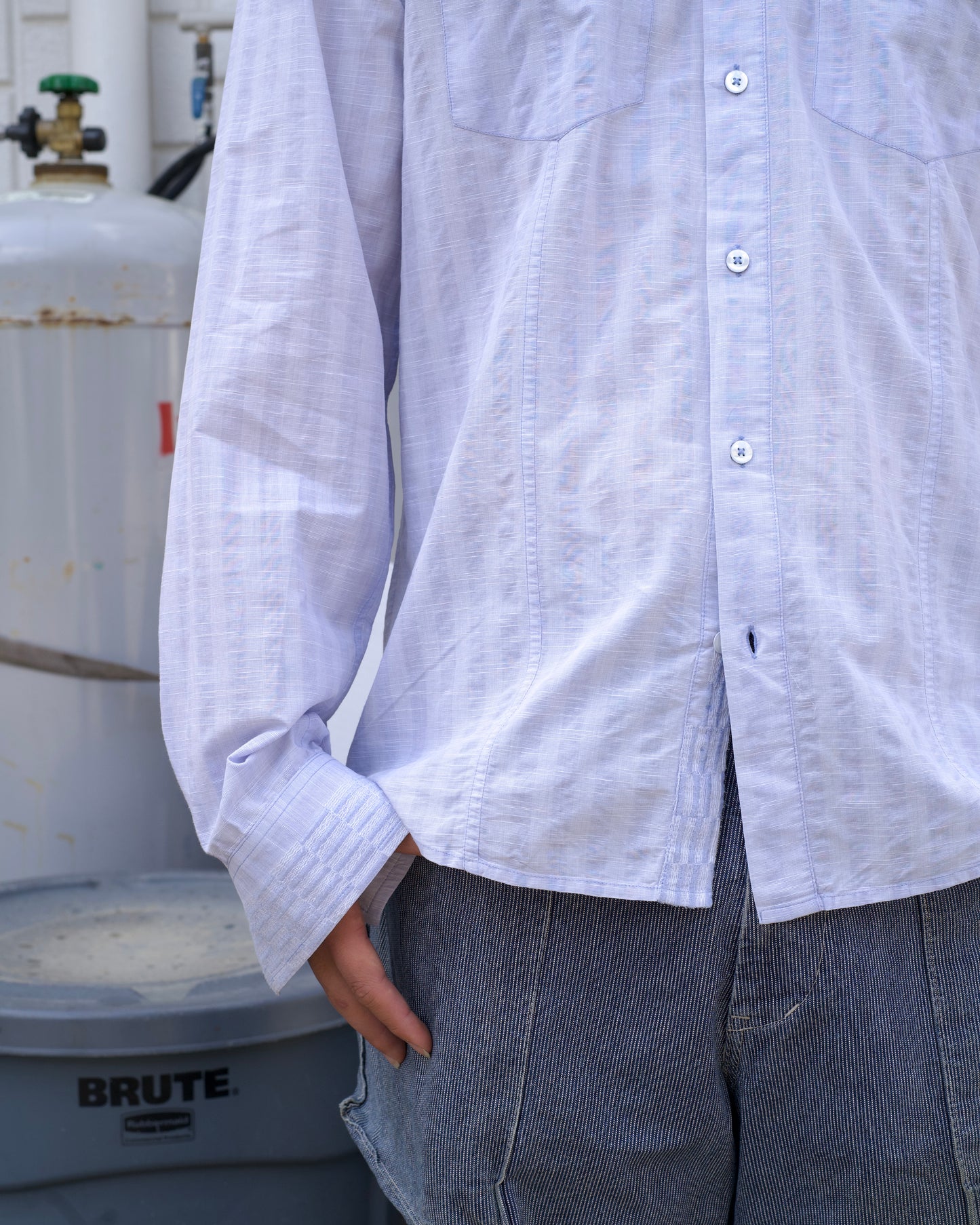 Armani Exchange thin cotton design shirts
