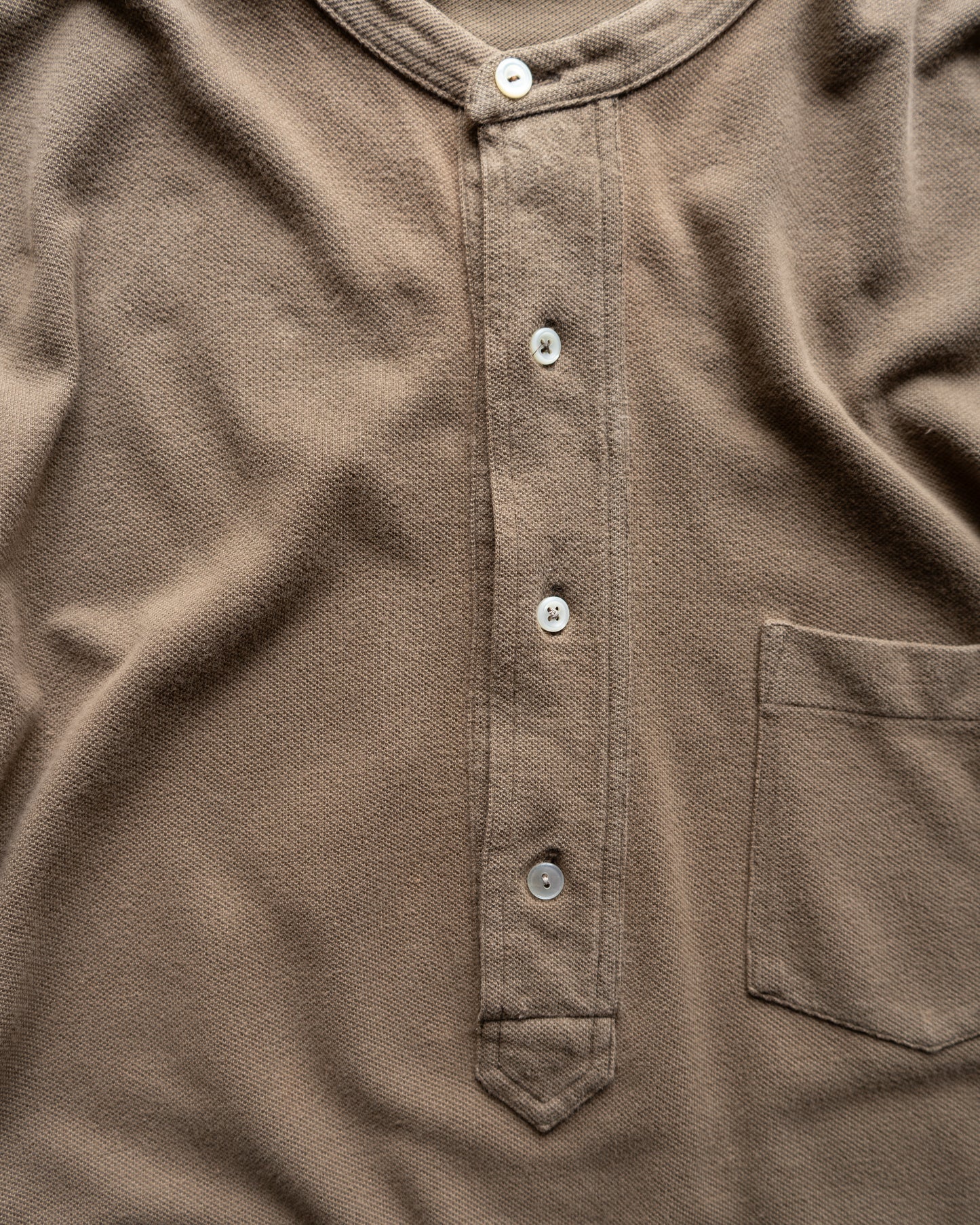 Ralph Lauren henry neck cotton long sleeve shirts