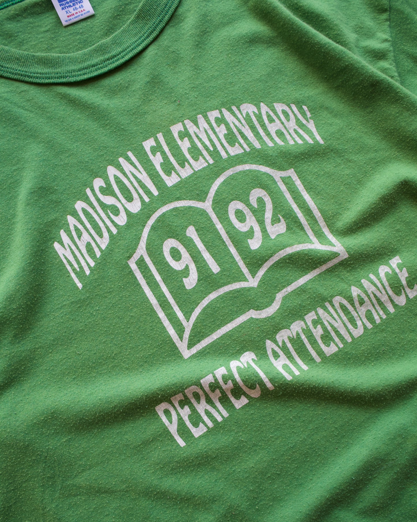 90's Russell college Design tee