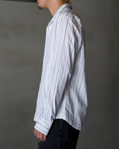 MONSIEUR NICOLE stripe design L/S shirt