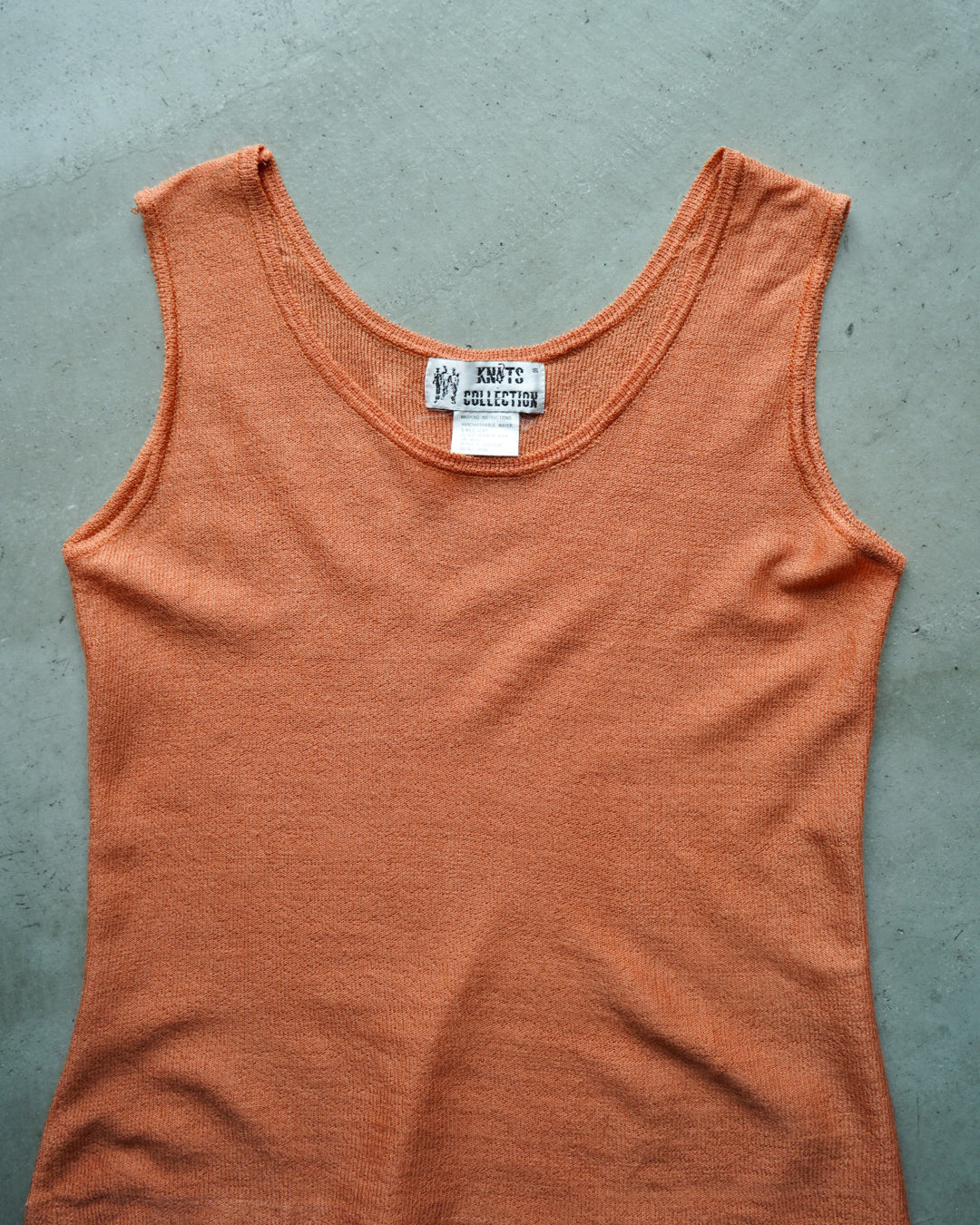 summer knit tank top