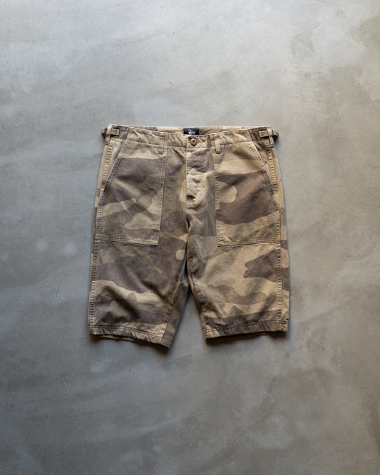 STUSSY  camo baker type shors