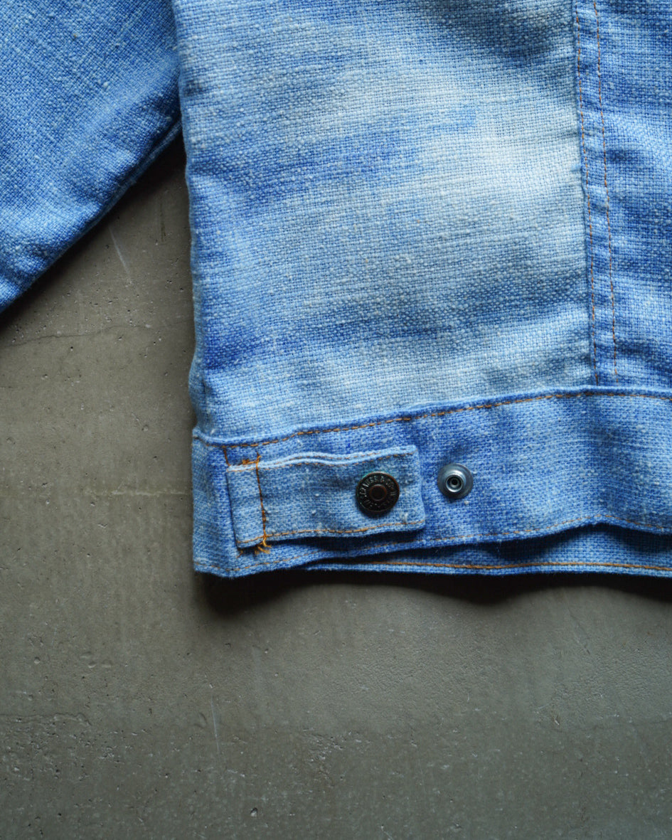 90s Levi's tie dyed cotton polyester tracker jacket