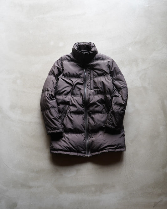 ARMANI COLLEZIONI double zip up design down coat