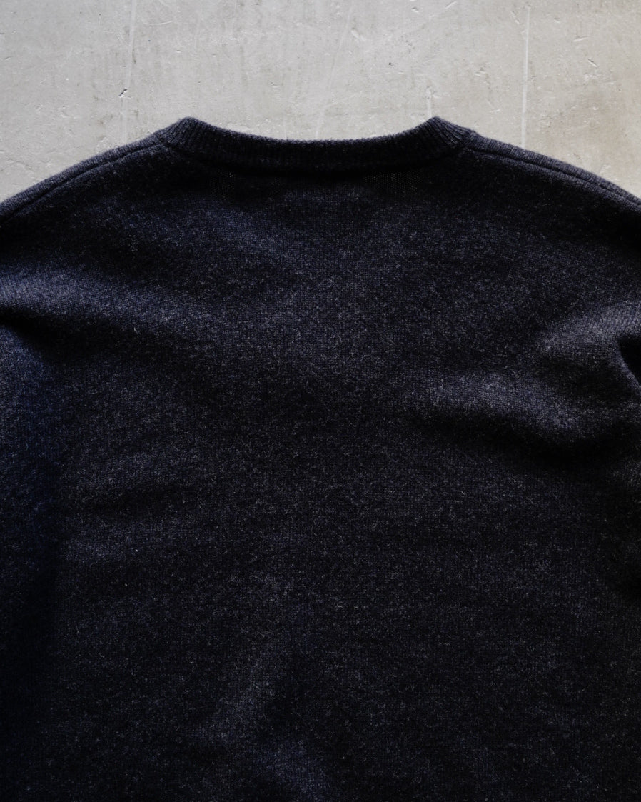 90s SEARS ROEBUCK AND CO. lamb wool v neck sweater