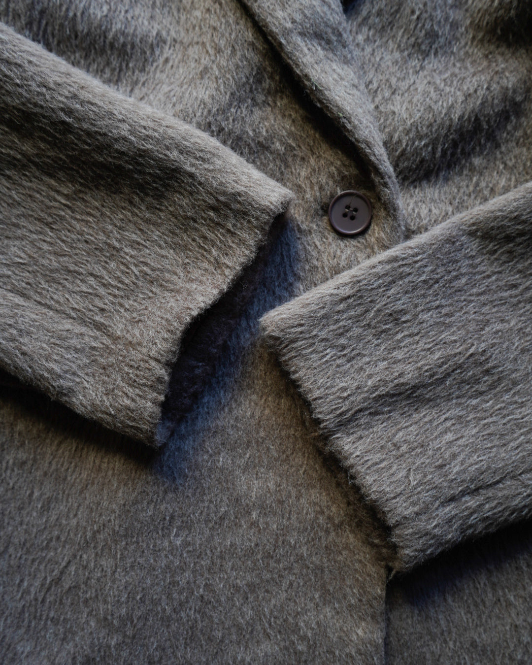 " ladies " shaggy tailored jacket