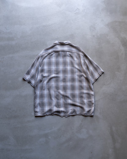 Calvin Klein Jeans viscose ombre check s/s shirts