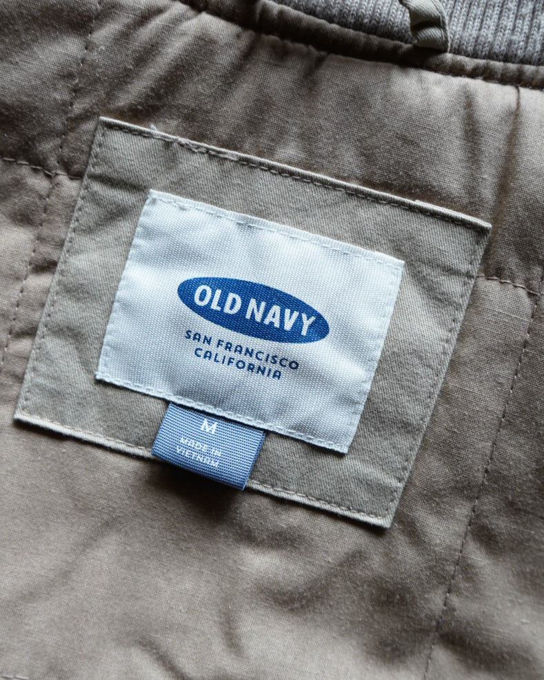 Old Navy MA-1 type Zip-Up Flight Jacket