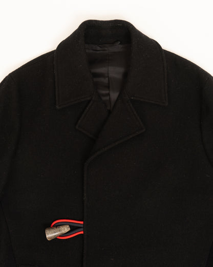 2011AW RAF SIMONS toggle wool jacket