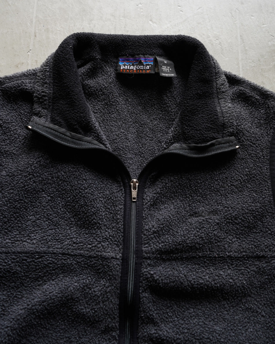 Patagonia zip-up fleece vest