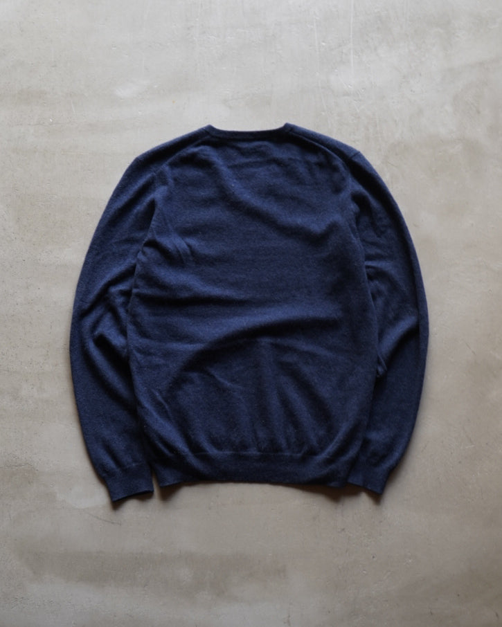 "ladies" Massimo Dutti cashmere shallow v neck knit  sweater