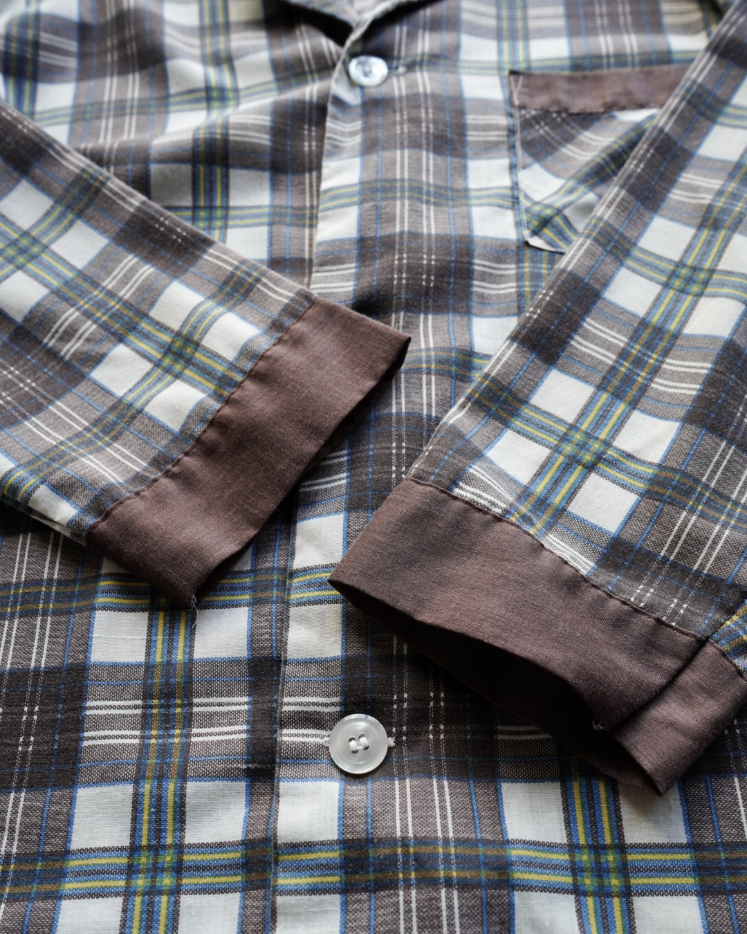 80s vintage pajama shirts