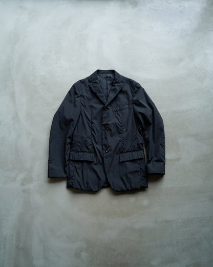 JIL SANDER nylon 3 button tailored jacket