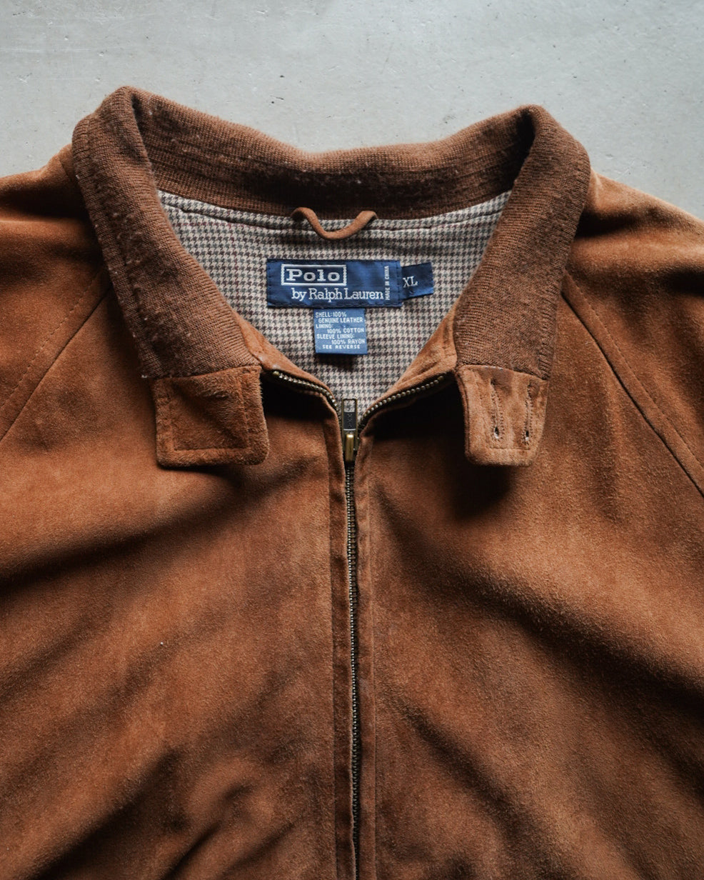 90s Ralph Lauren Suede Harrington Jacket