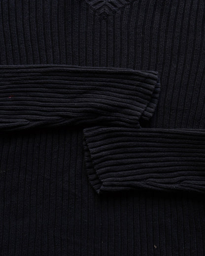 DNKY vneck cotton knit sweater