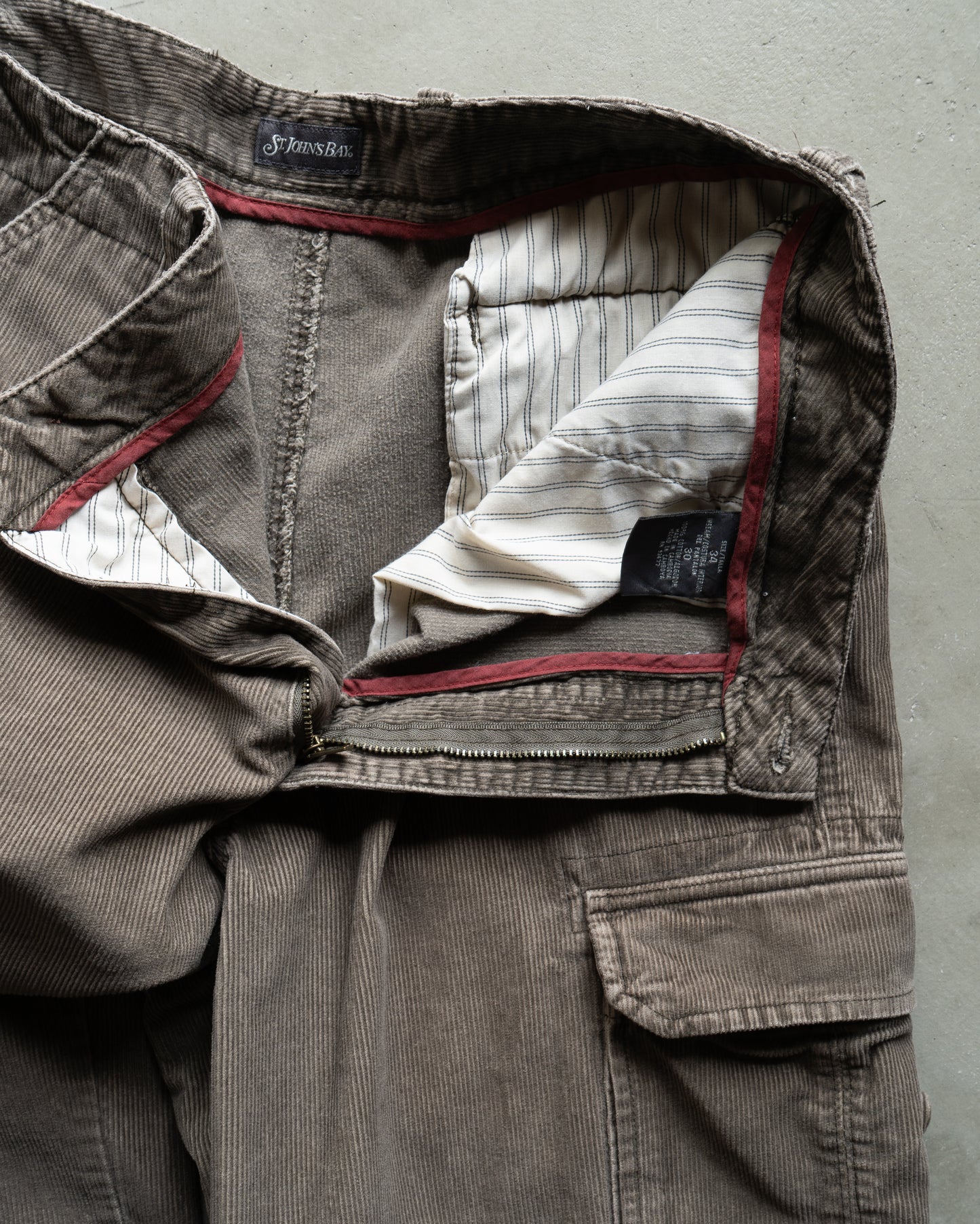 st johns bay corduroy cargo pants