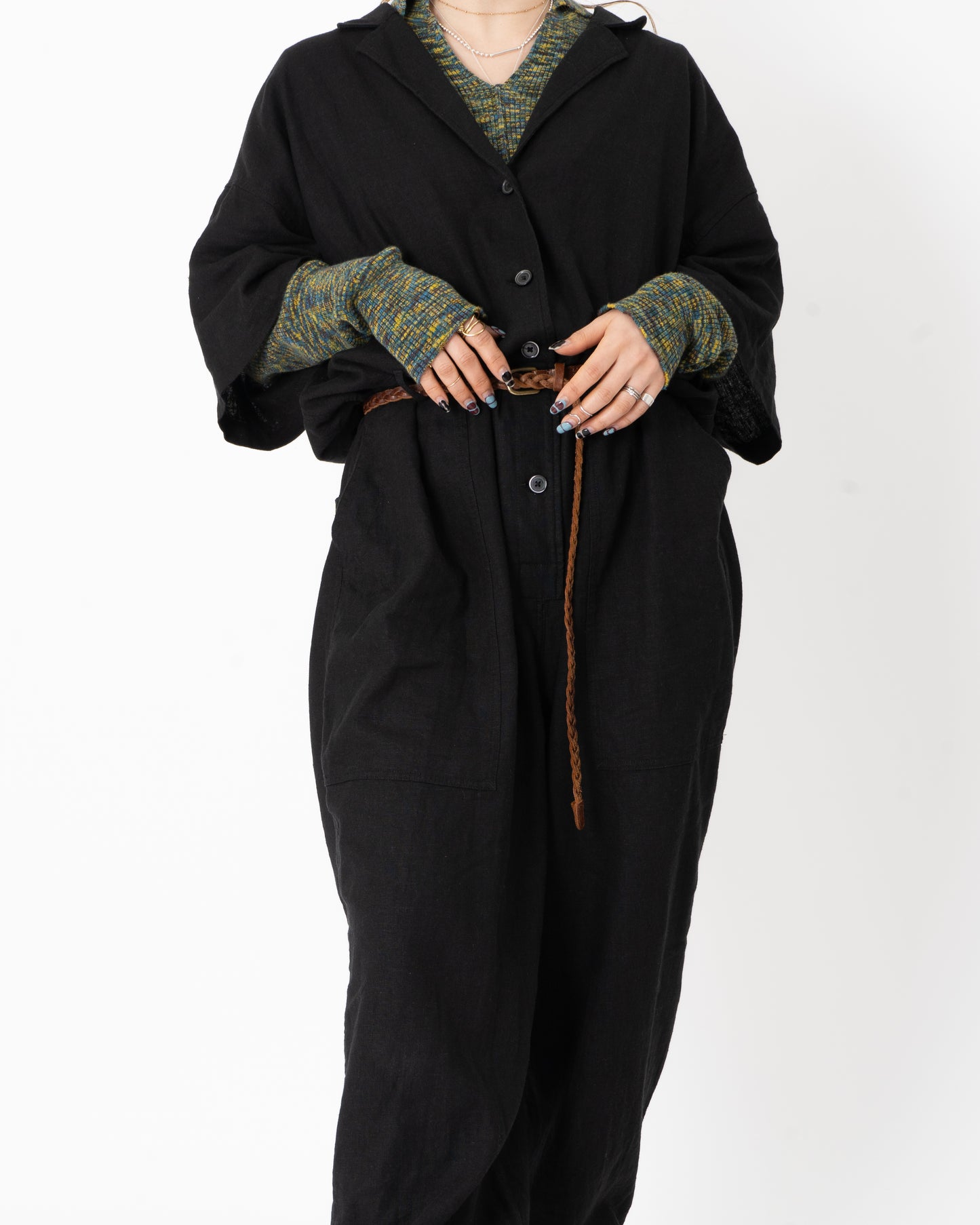 linen viscose tailored design s/s all in one