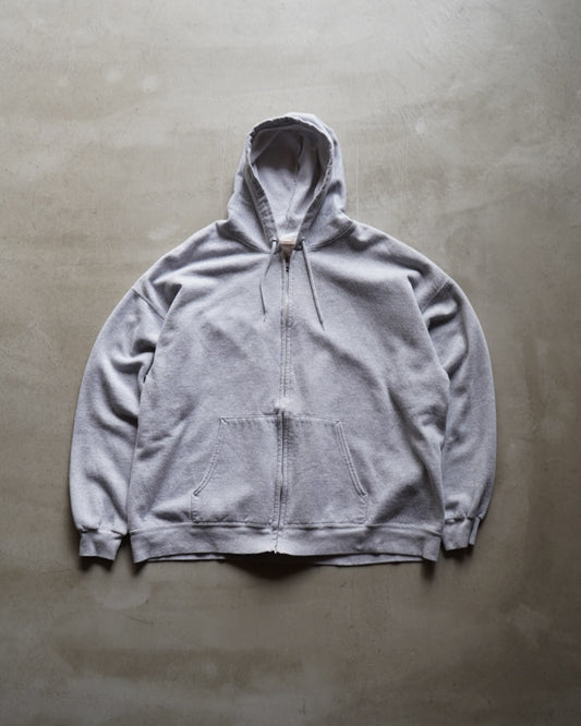 Hanes EcoSmart gray pullover zip-up foodie