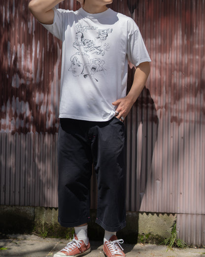 Euro Design Cartoon Print Tee