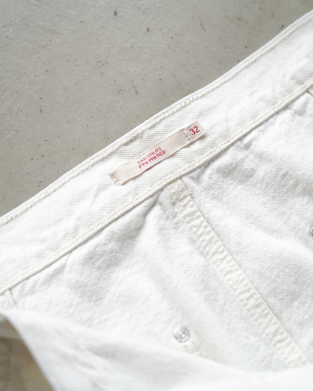 Levi's painter design loose straight silhouette denim pants