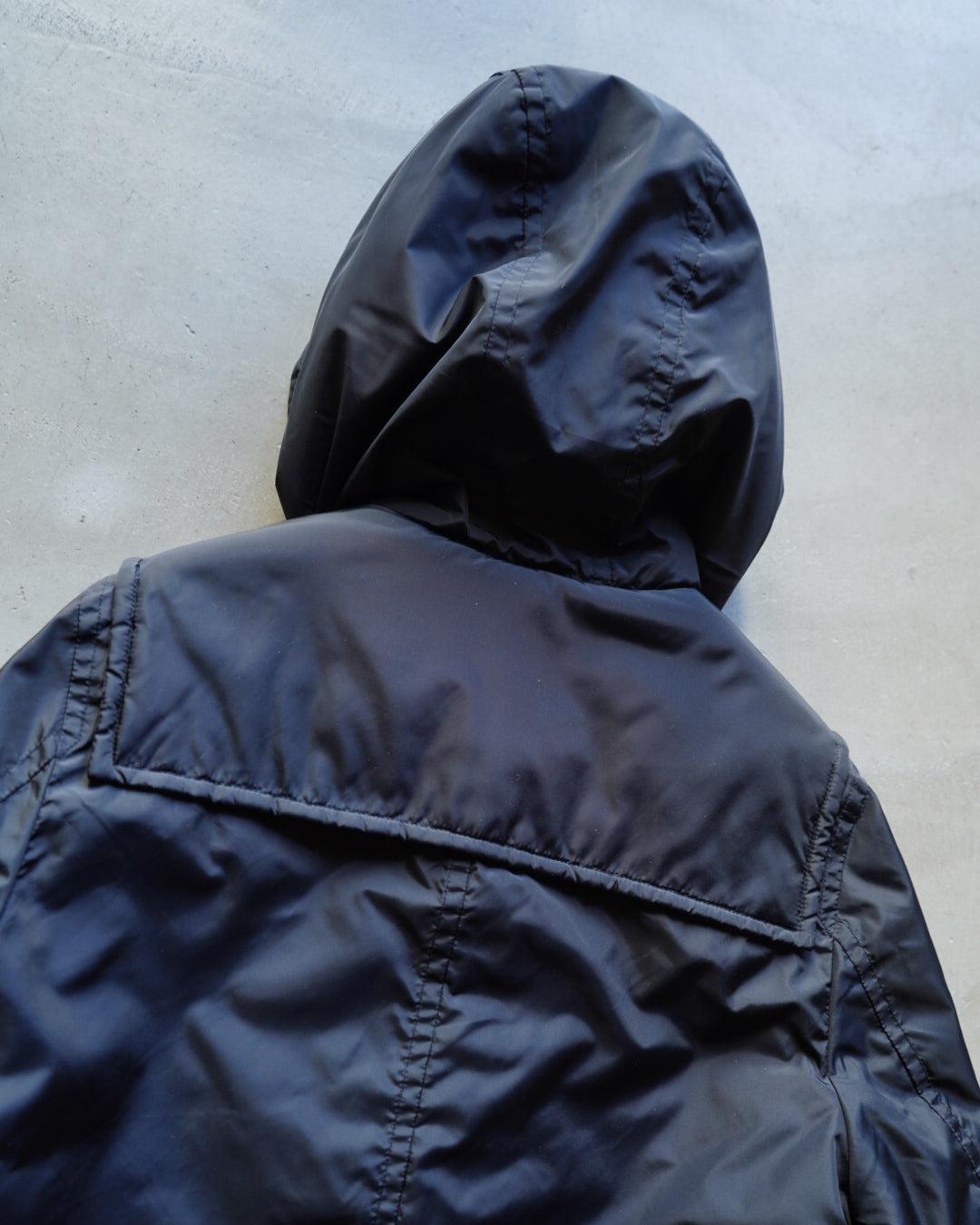 COMME des GARCONS SHIRT nylon duffle coat