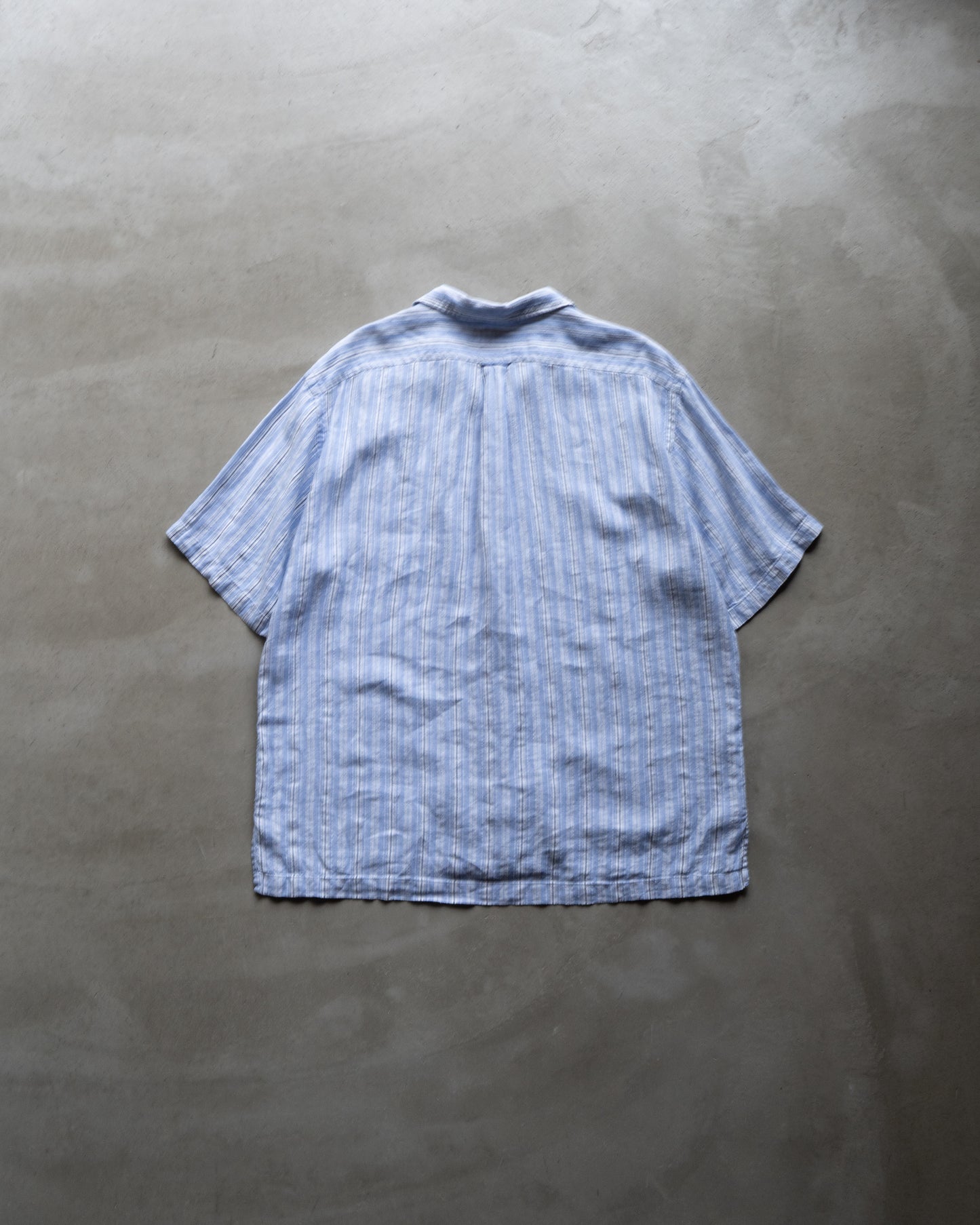 Ralph Lauren "Caldwell" linen open collar shirts