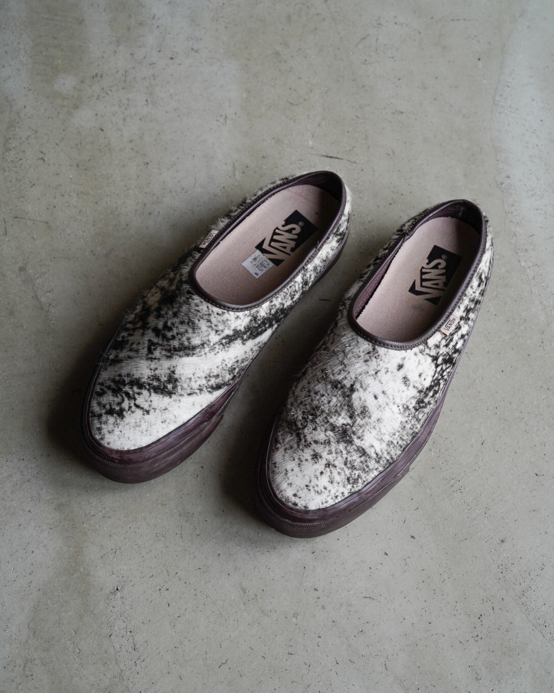 VANS Hair Calf Marble Slip-On