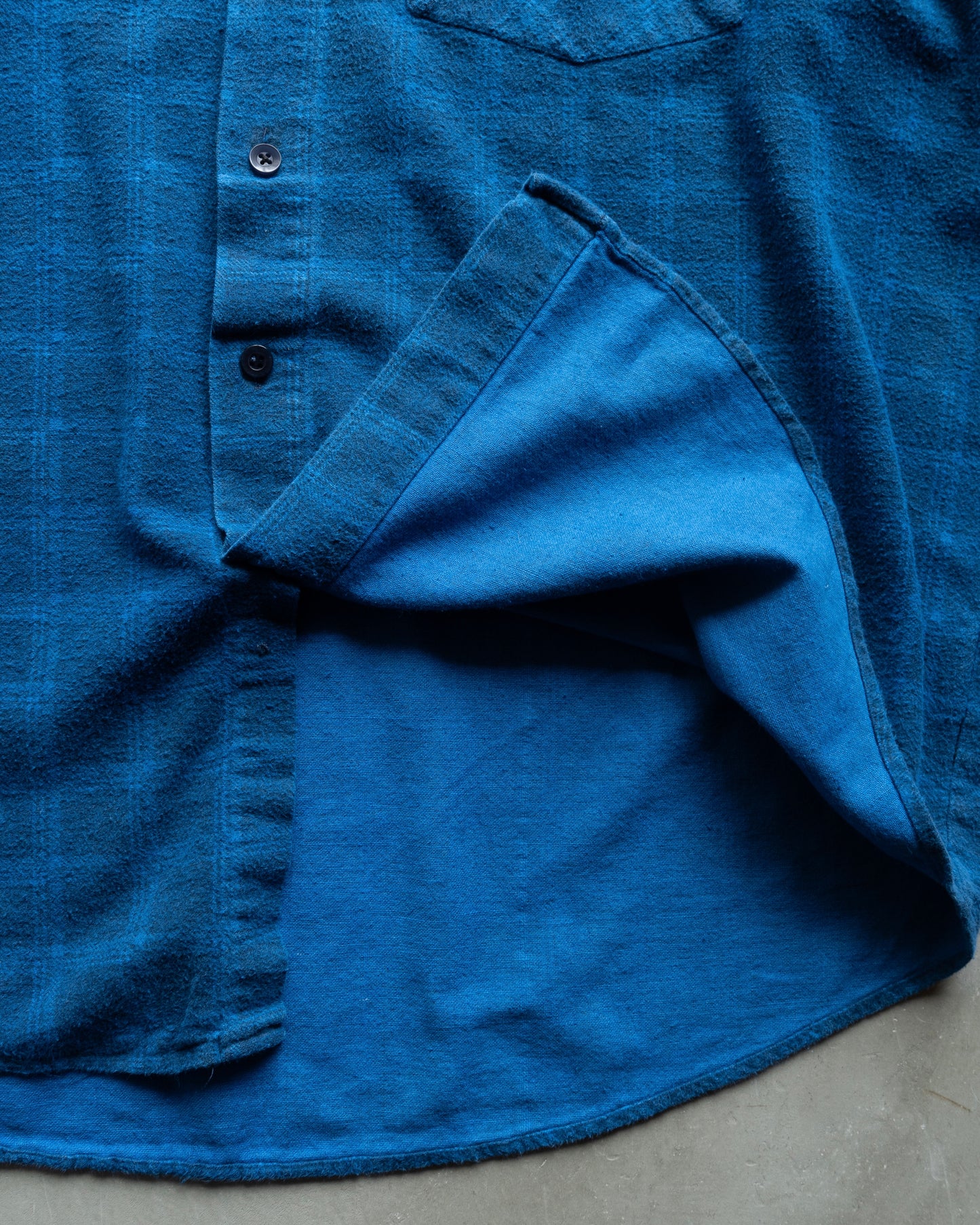 90's printed flannel check shirts