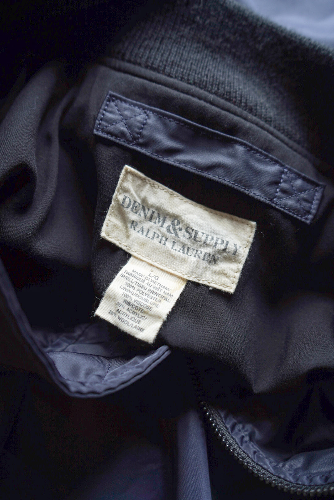 Ralph Lauren denim&supply ma-1 type jacket