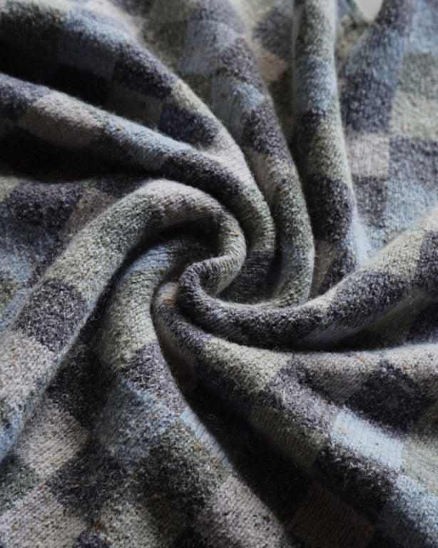 VITTADINI woman melange check design knit sweater