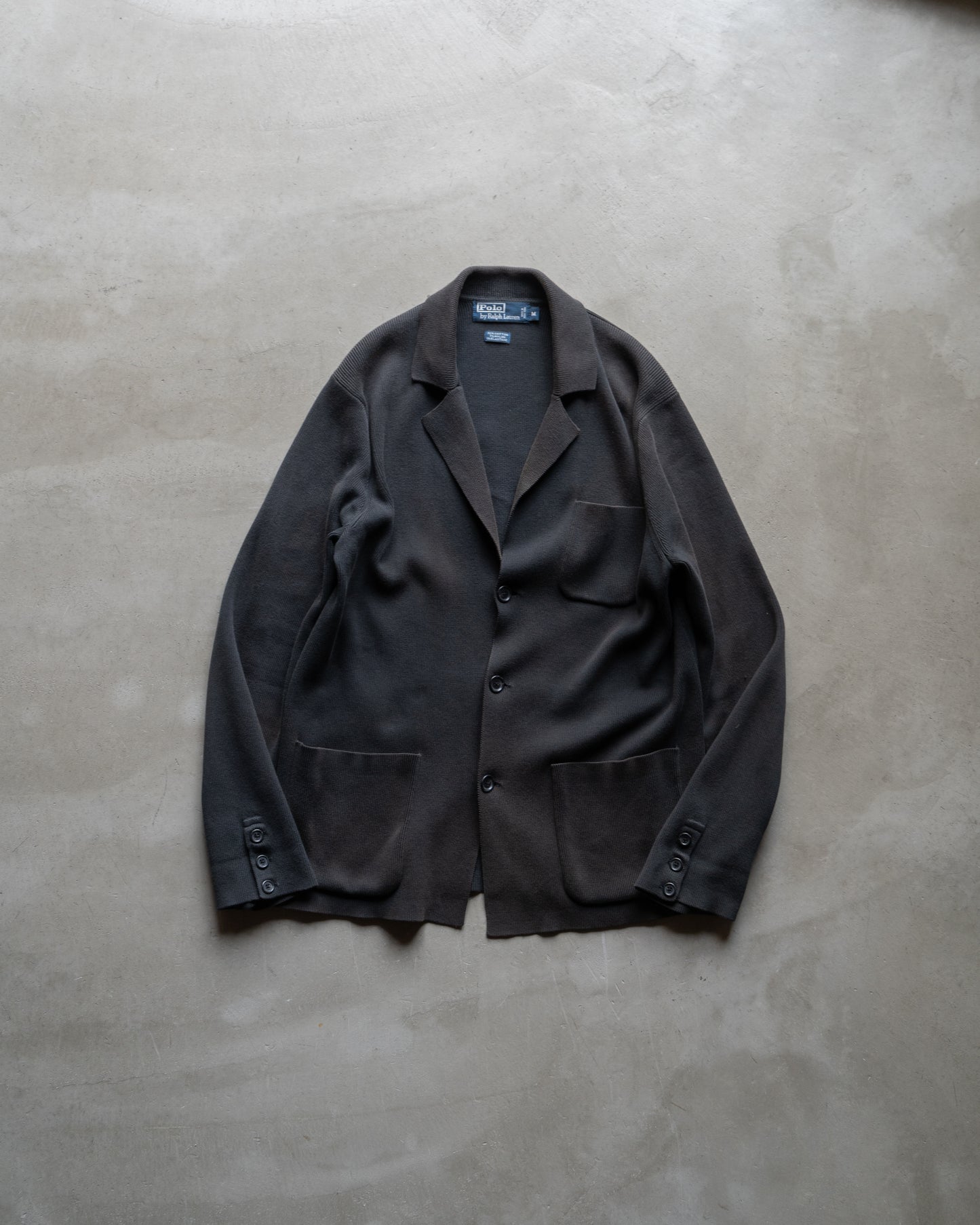 Ralph Lauren cotton rib sunfaded design tailored jacket