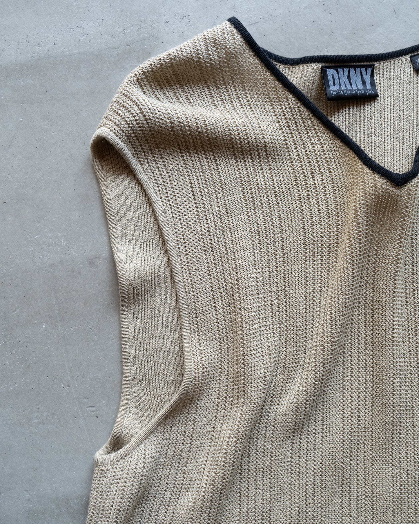 DKNY cotton rayon vest