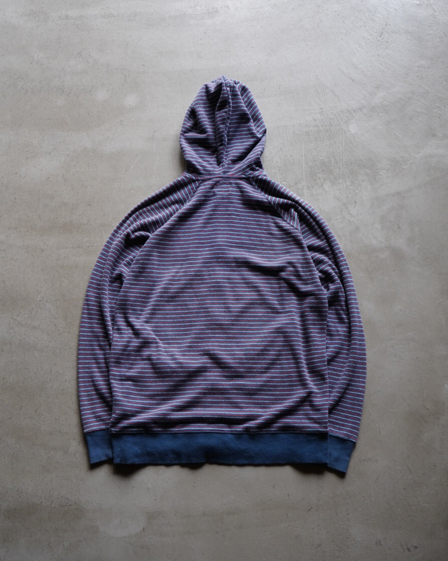 stussy border double zip up foodie
