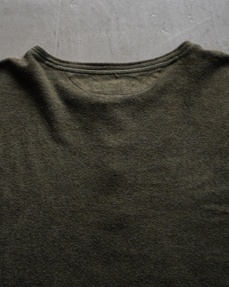 RALPH LAUREN henry neck long sleeve t-shirt
