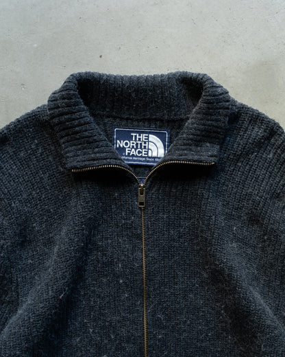 The North Face mixed materials drivers knit jacket