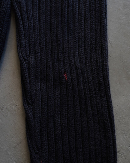 DNKY vneck cotton knit sweater