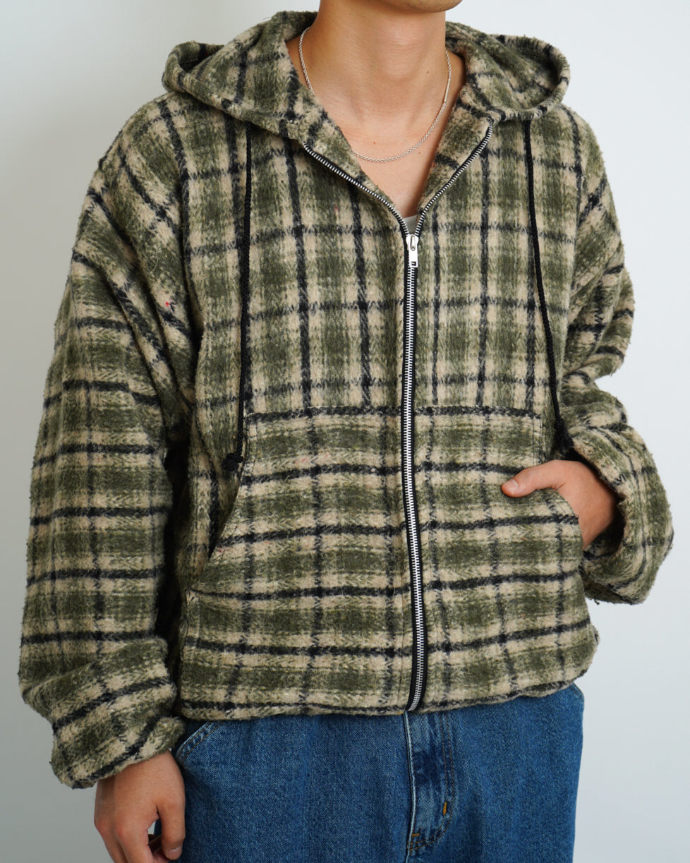 Earth Ragz check fleece design foodie jacket