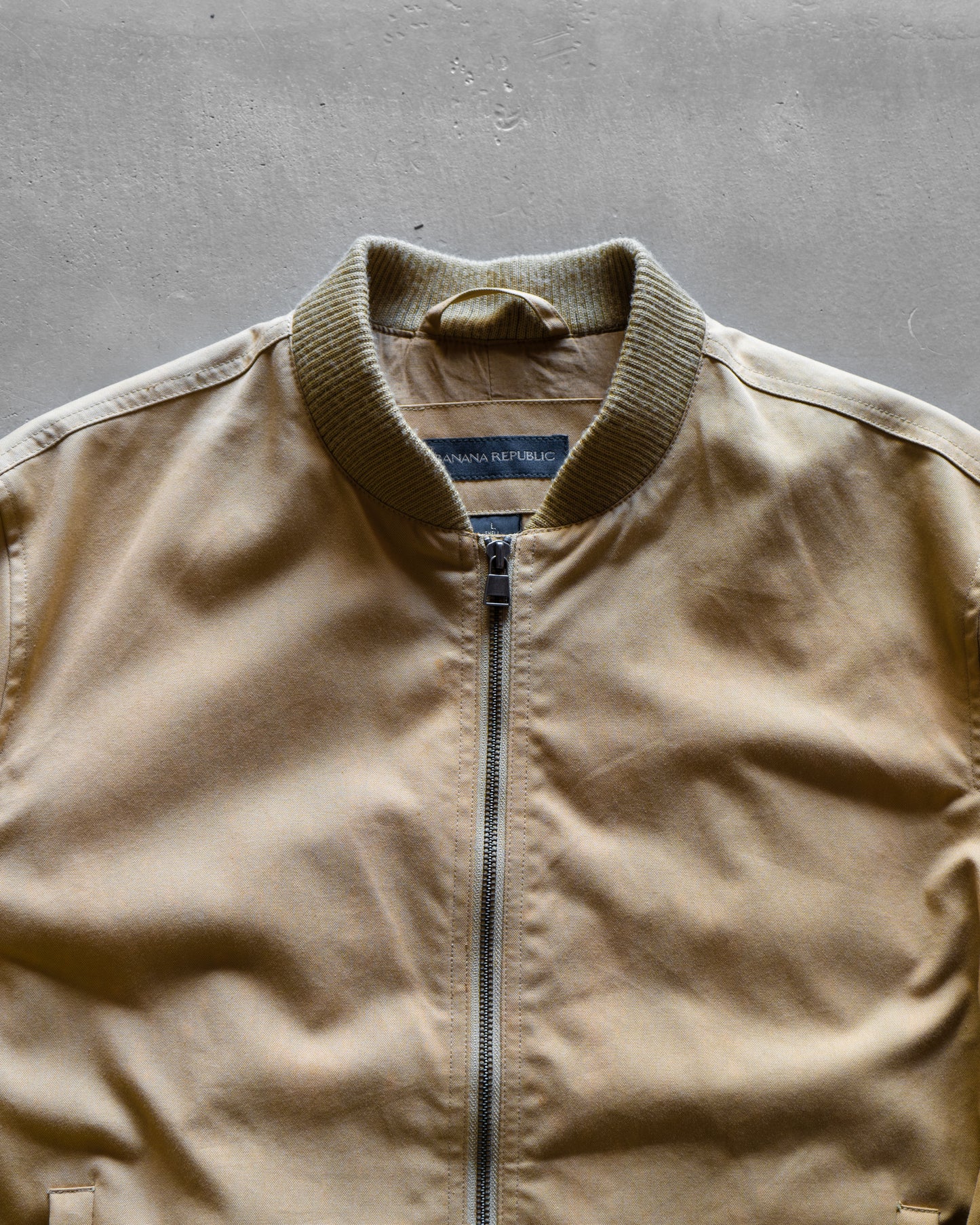 BANANA REPUBLIC cotton ma-1 type jacket
