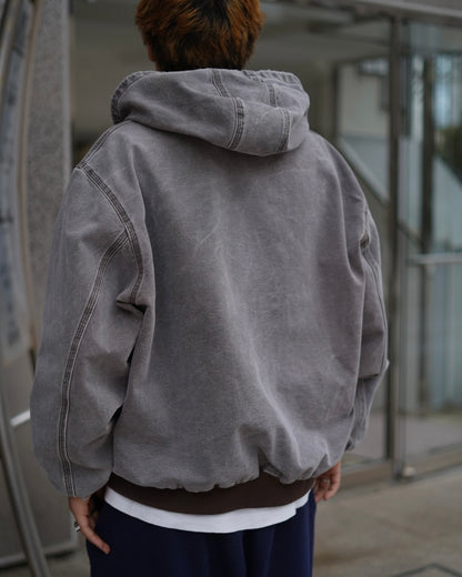 Carhatt Faded Destroyed Active Parka Jacket