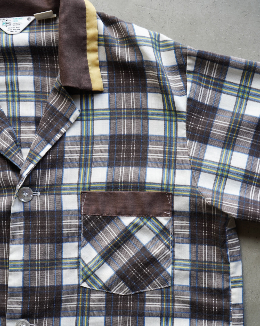 80s vintage pajama shirts